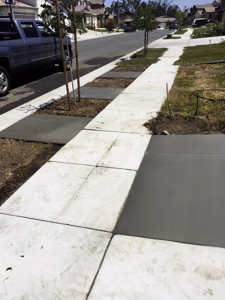 Residential Concrete Driveway Extension and Improvement — photo 4